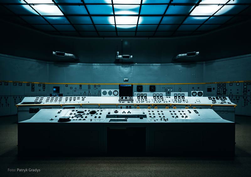 Imagen de una sala de control